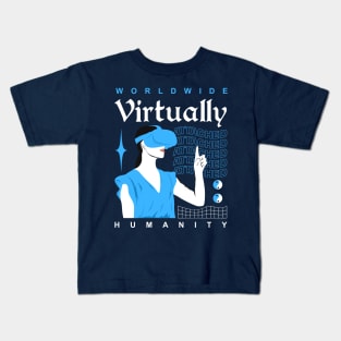 Virtually Attached Kids T-Shirt